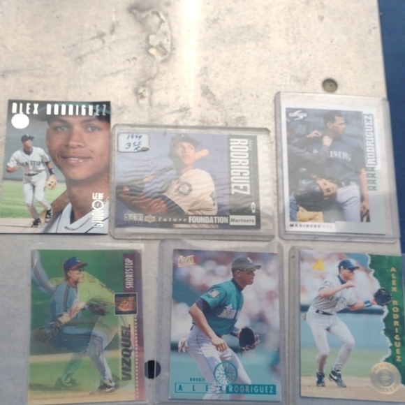 Alex Rodriguez Baseball Card Collection - Picture 1 of 3